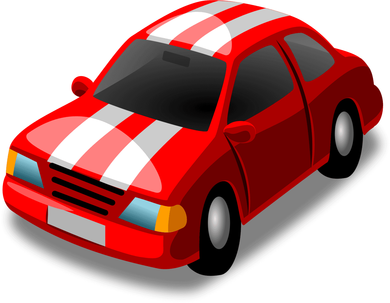 Golf auto surance vector clipart image