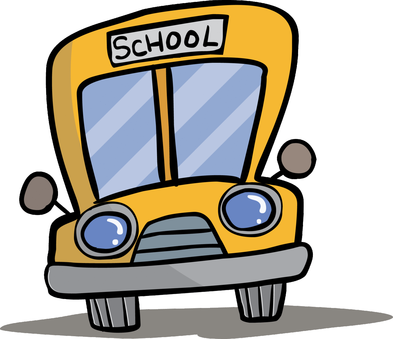 School bus pin page clipart clip art