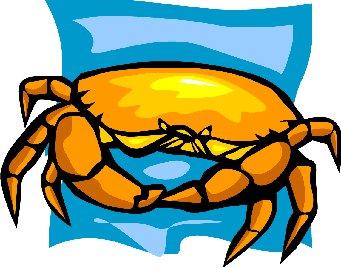 Crab seafood clipart of fish bass shrimp sushi tuna more image