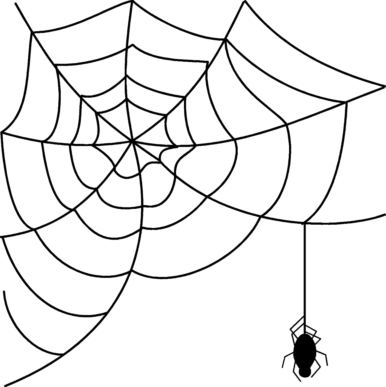 Spider clipart images