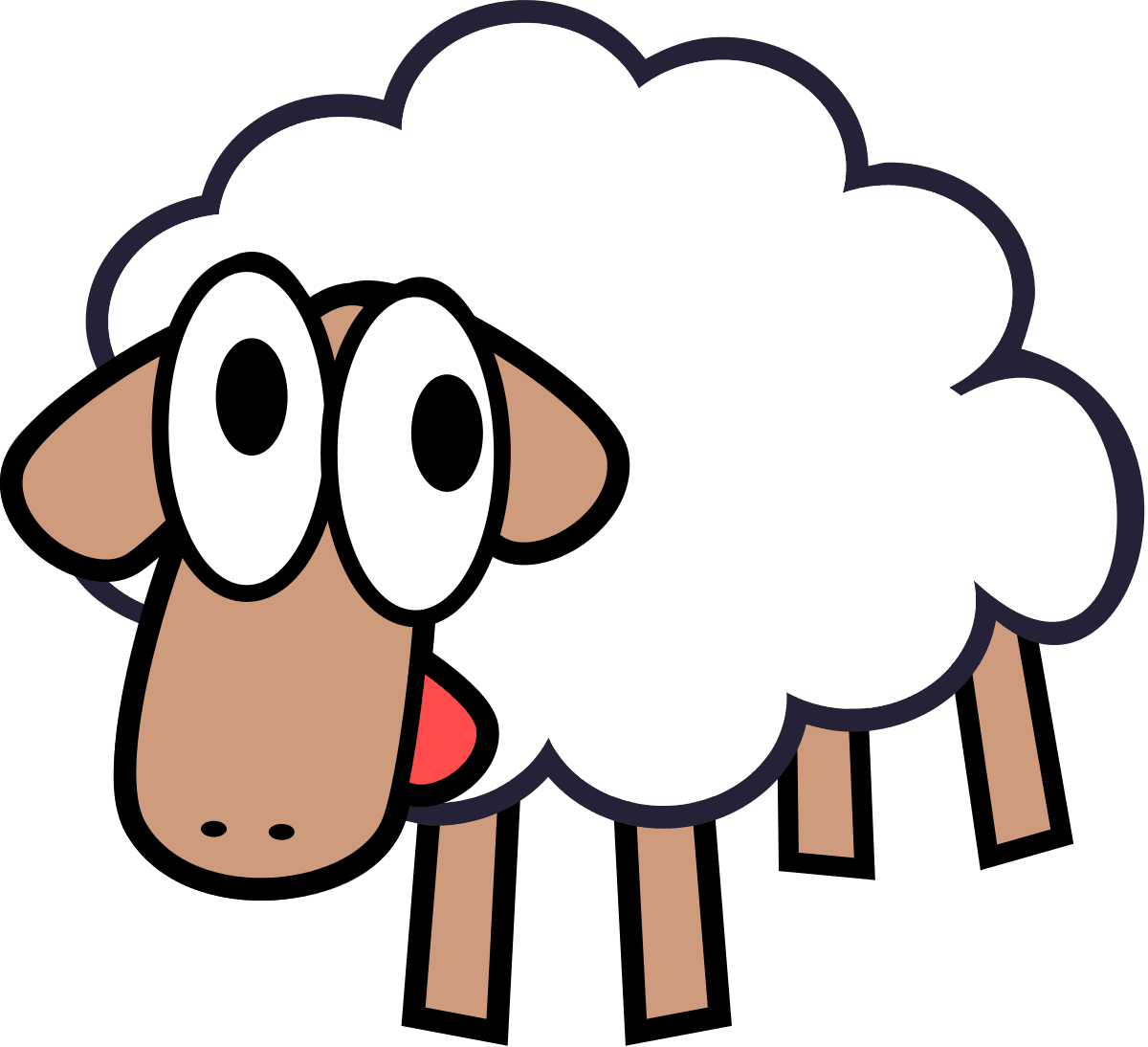 Lamb outline sheep clipart images image cliparting