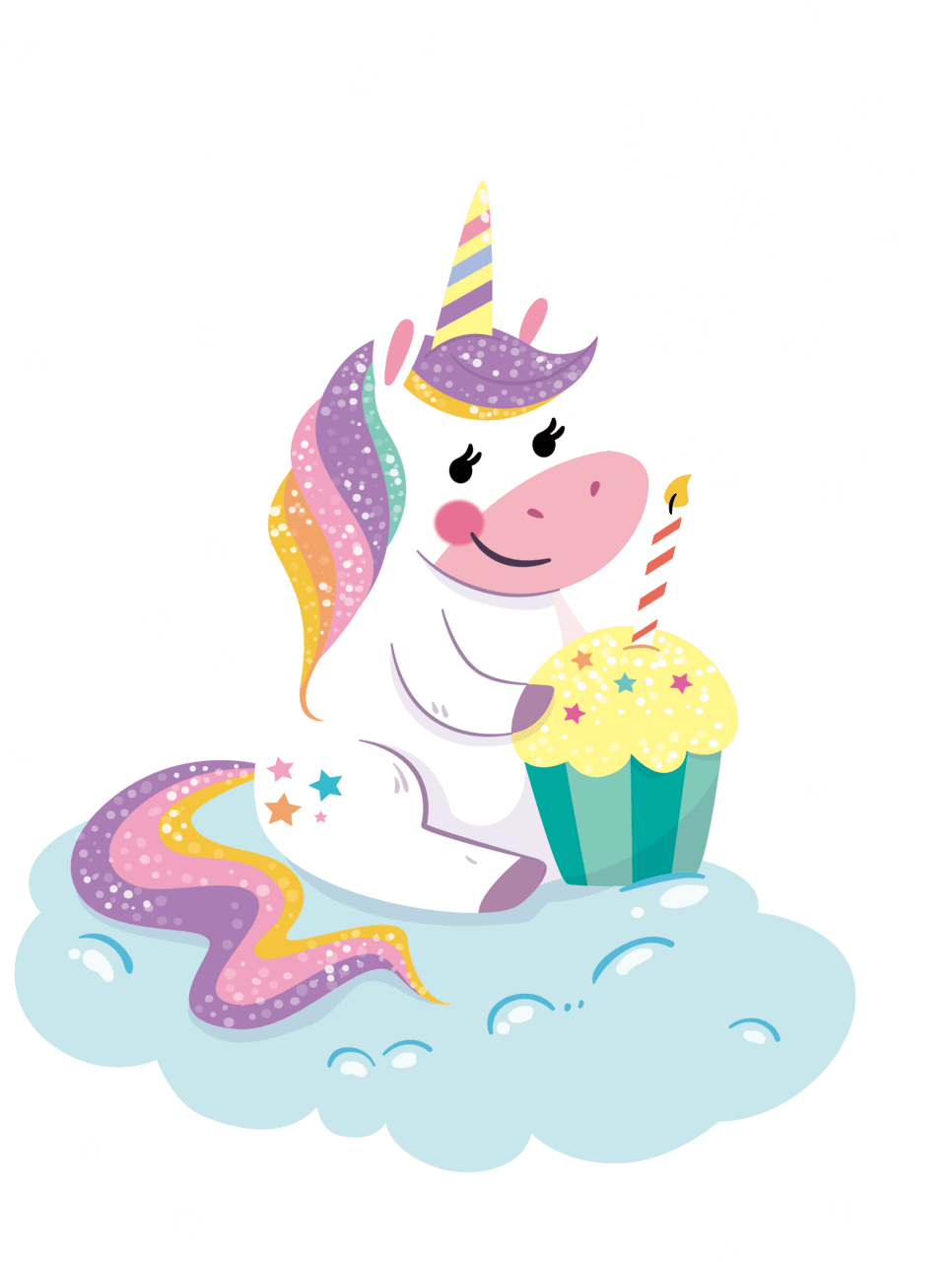 Unicorn pin page clipart logo 2