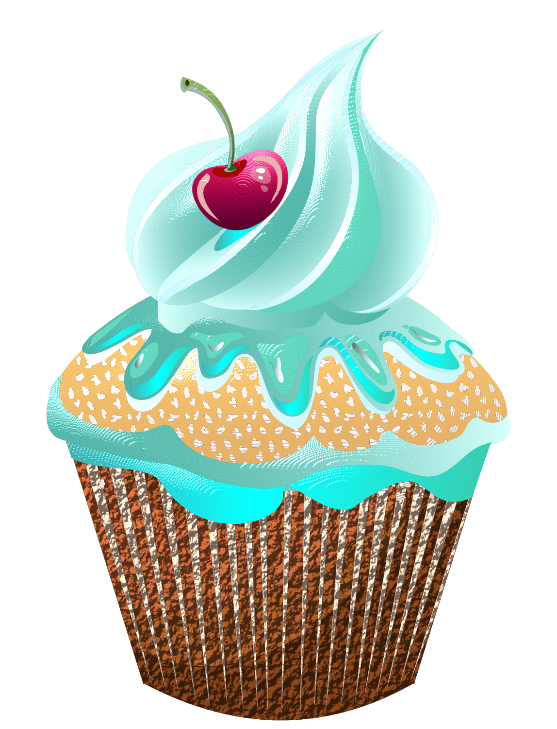 Cupcake clipart art drawing picture