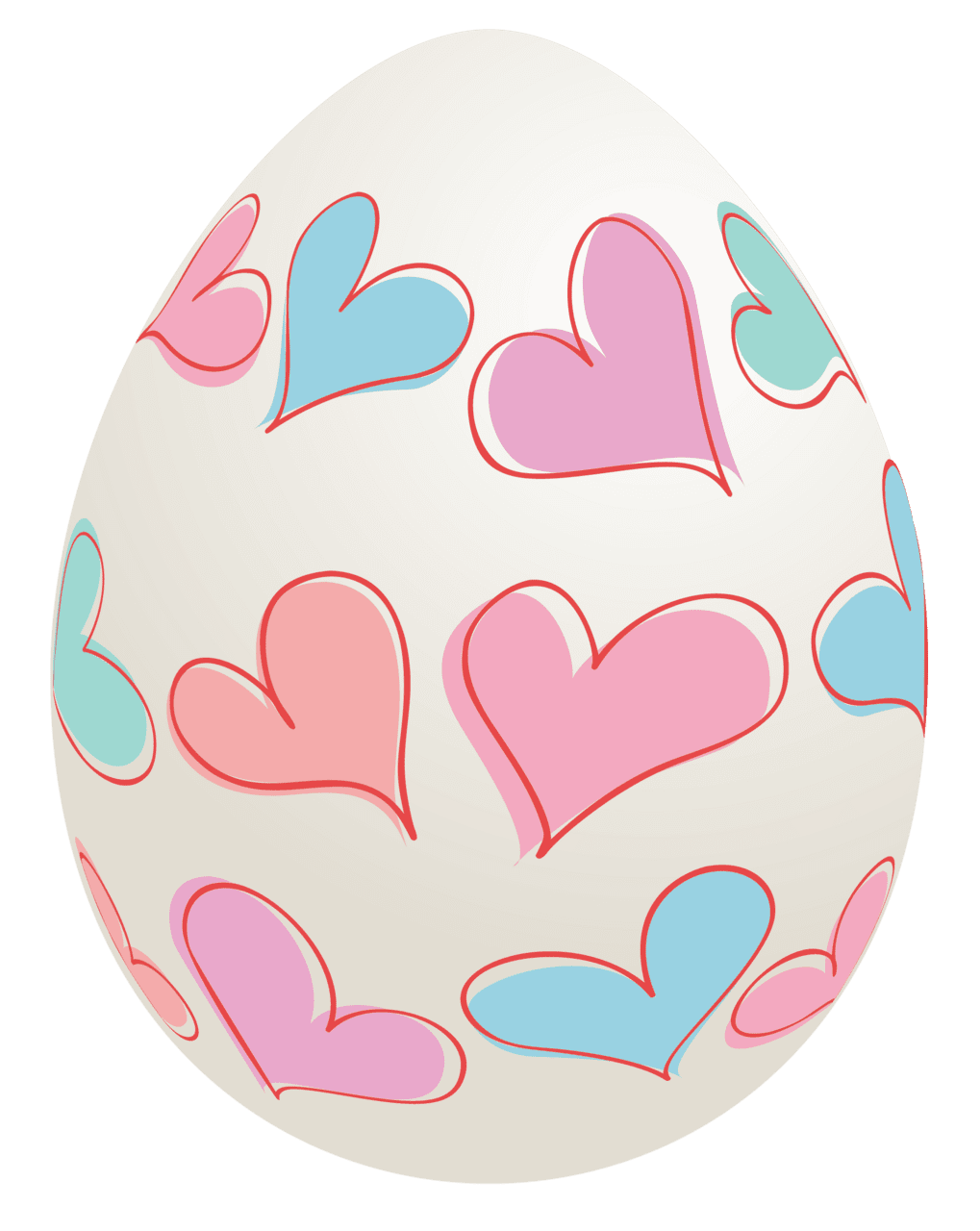 Easter egg with he ts clip picture clipart