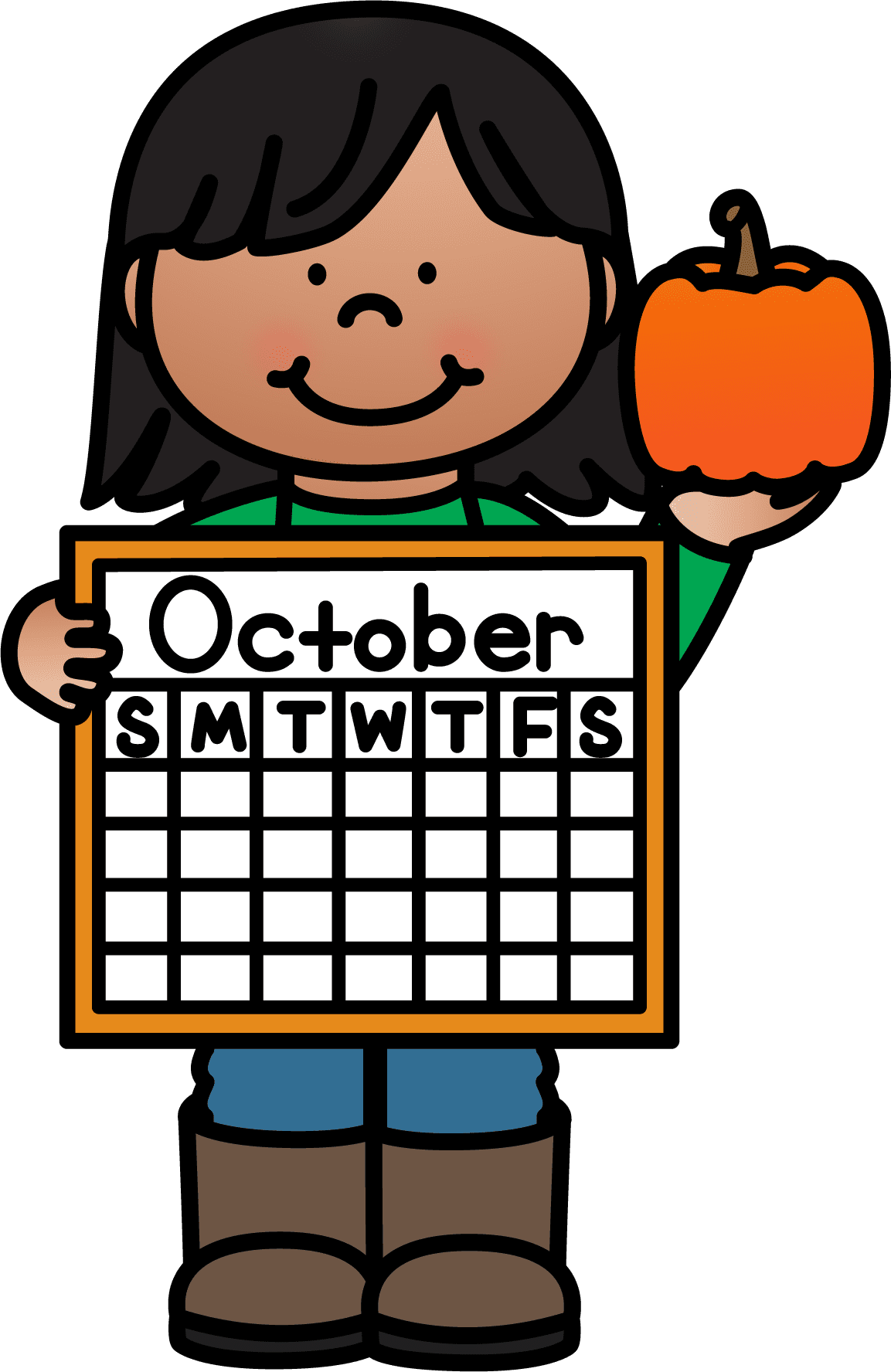 School calendar clipart transparent 2