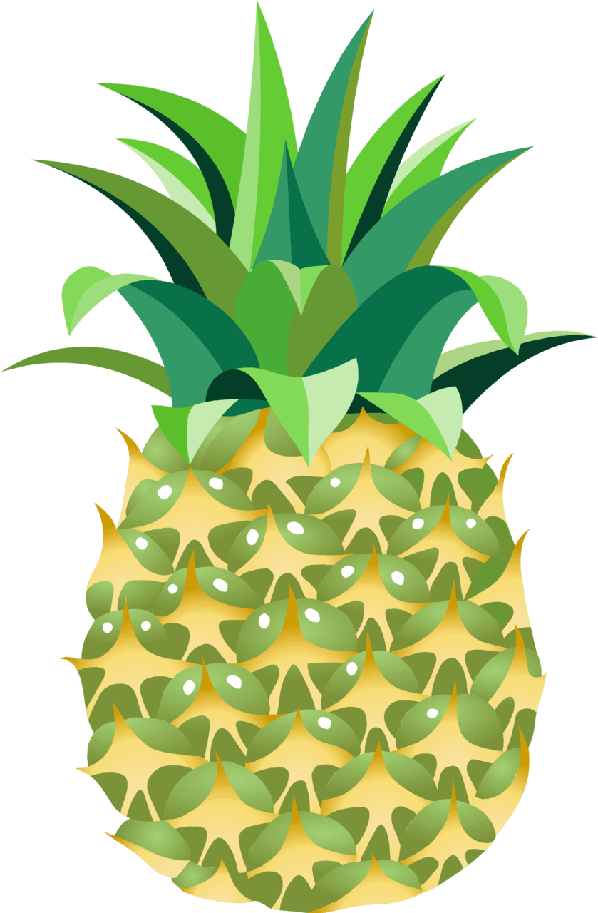 Pineapple pinapple clipart cuadros clip art