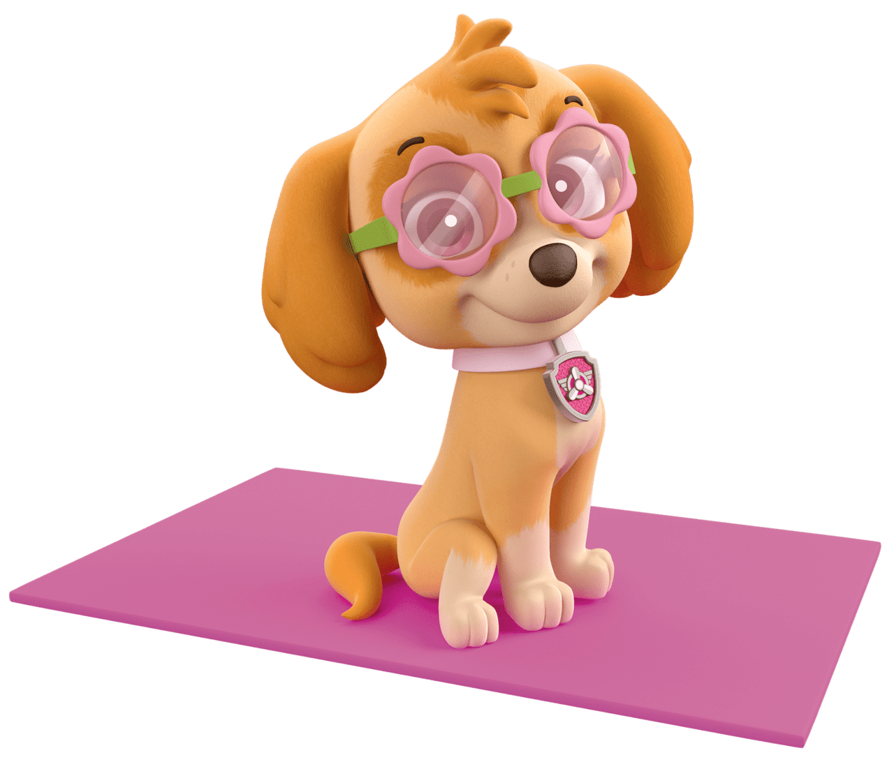 Sunglasses skye ready for the gym paw patrol clipart clip art