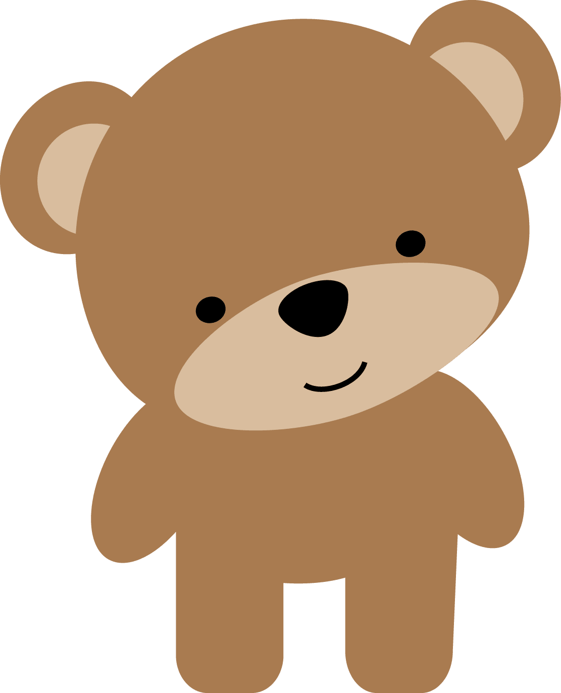 Teddy bear pin page clipart clip art 3