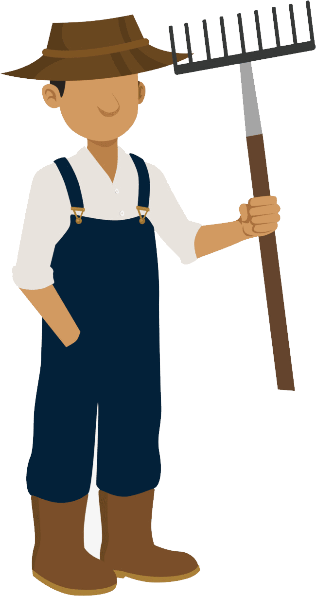 Person farmer clipart picture