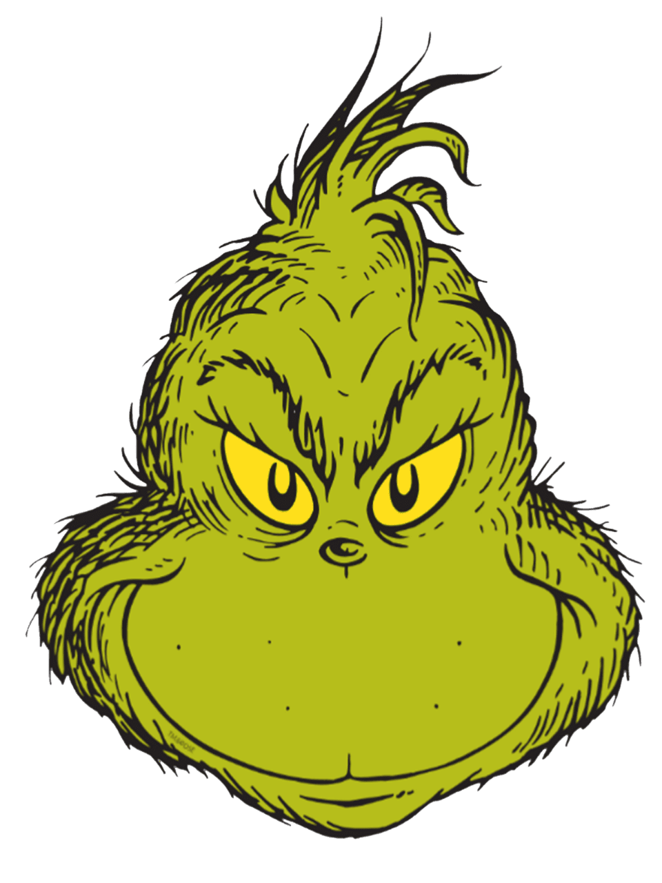 Grinch face grich clipart clip art