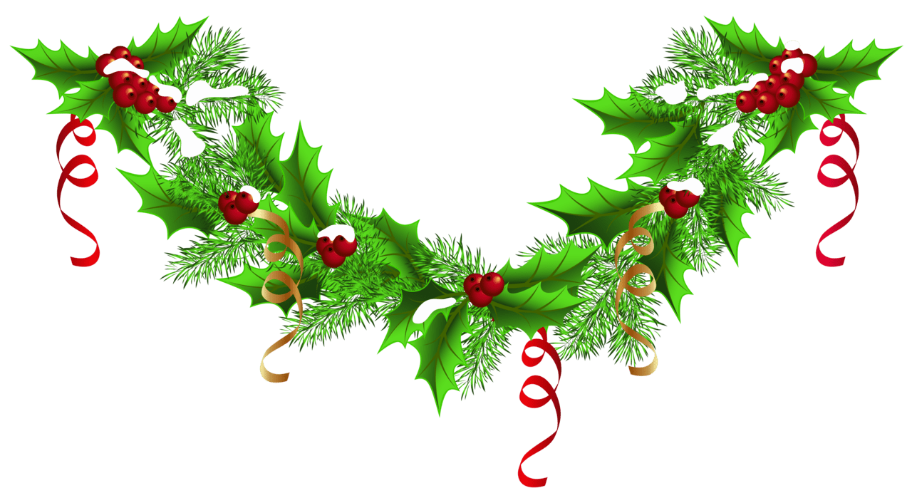 Christmas border pin page clipart logo 3