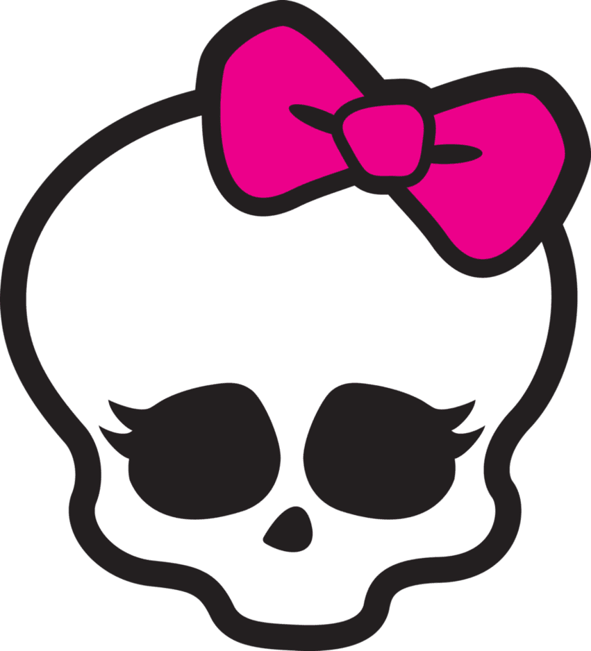 Skull ette clipart picture