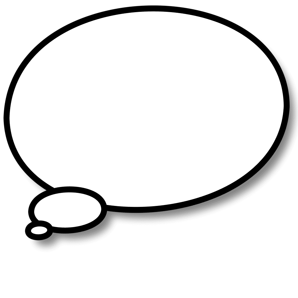 Speech bubbles meaning clipart transparent