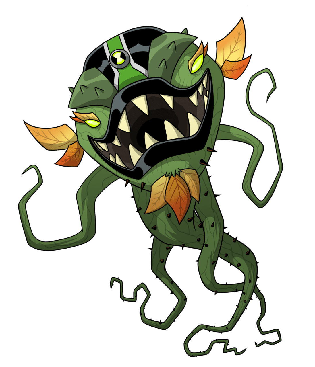 Alien chompvine clipart free