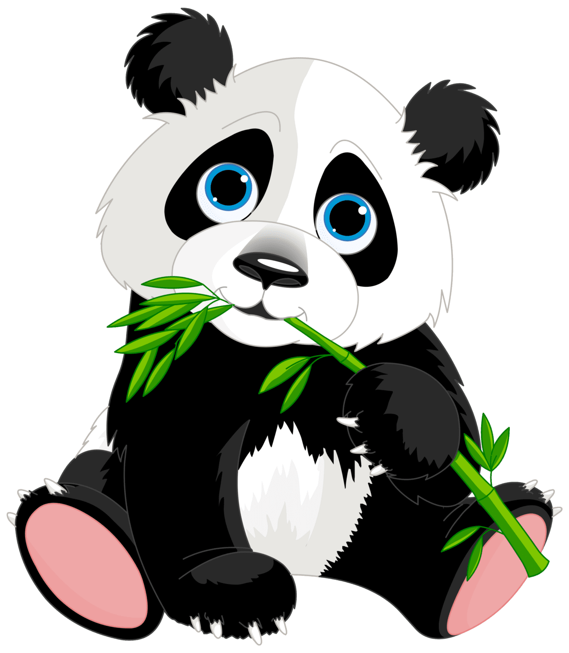 Cute panda clipart three little pigs wikiclipart vector