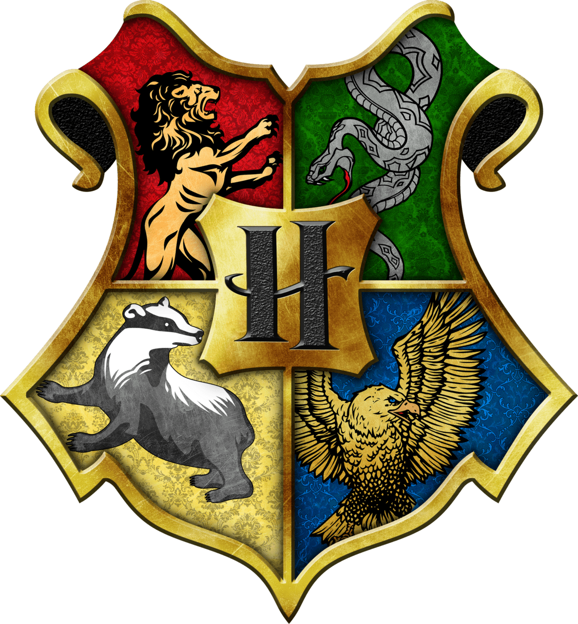 Harry potter hogwarts crest by geijvontaen deviantart clipart image