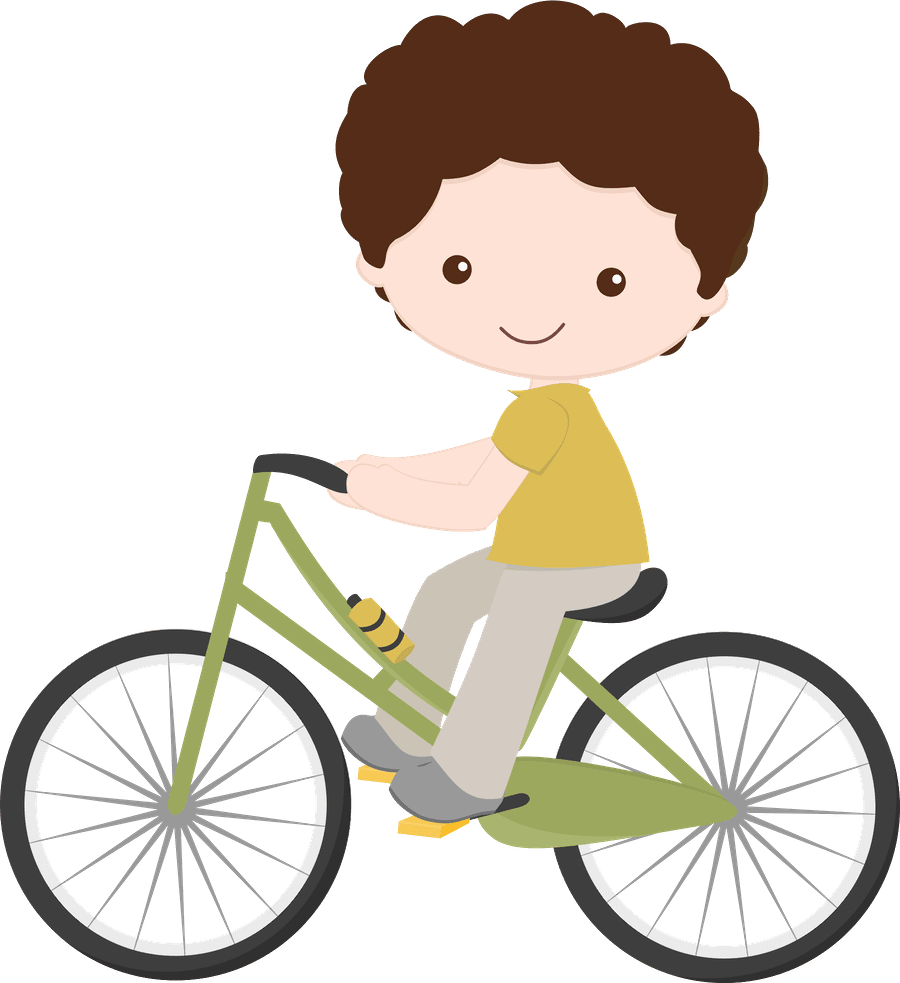 Bicycle pin page clipart transparent