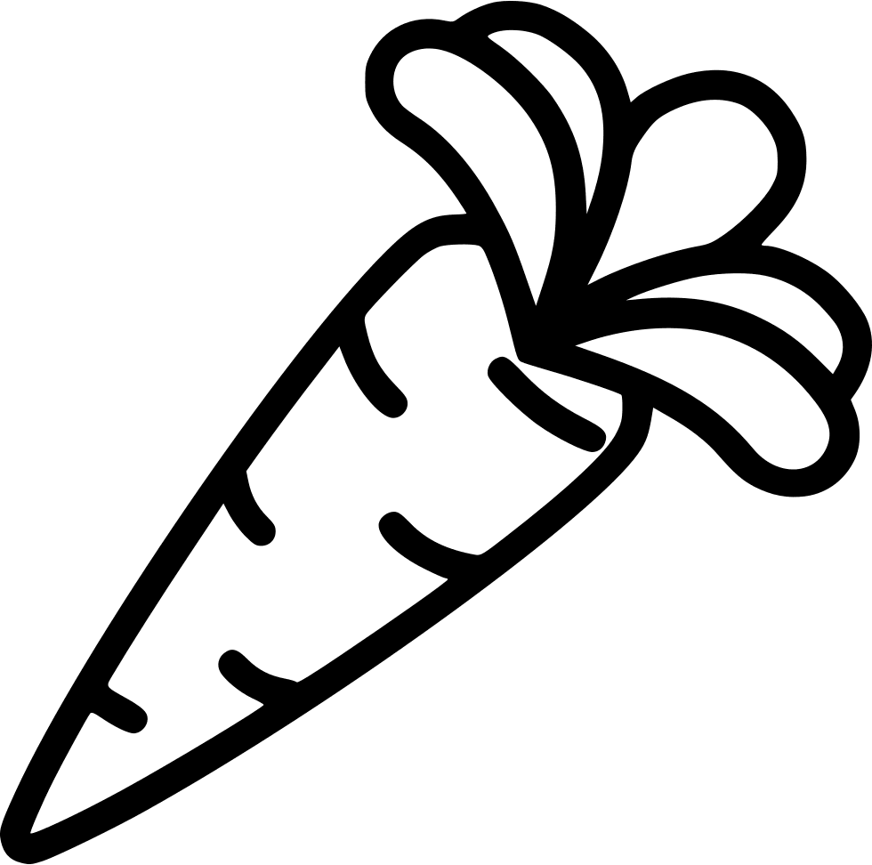 Carrot clipart vector 2