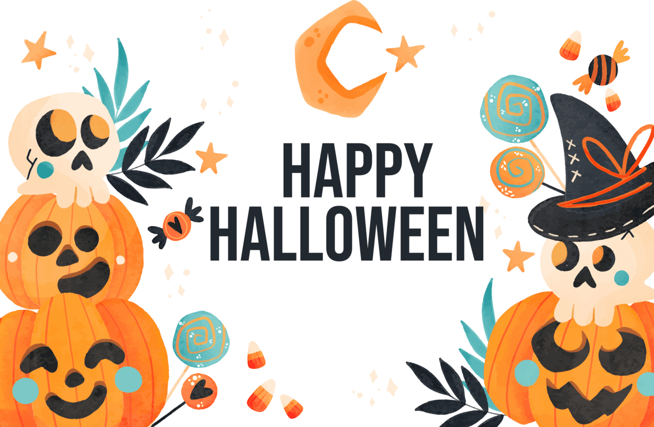 Happy halloween clipart image