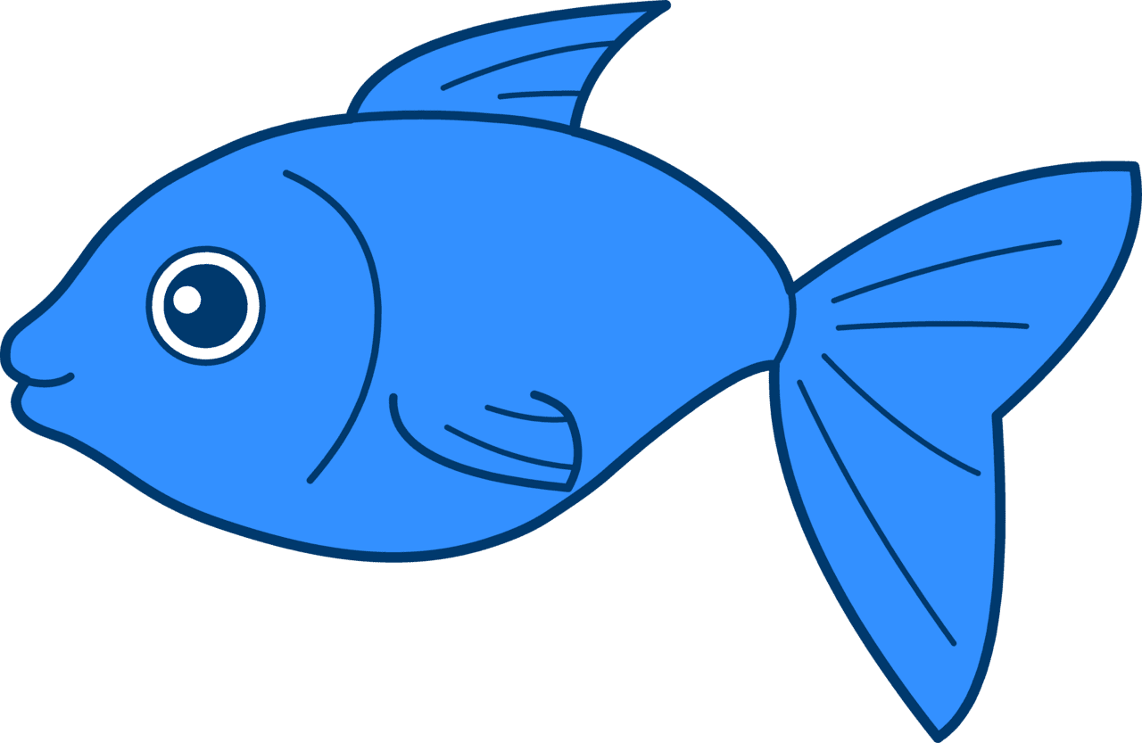 Food blue fish clipart images