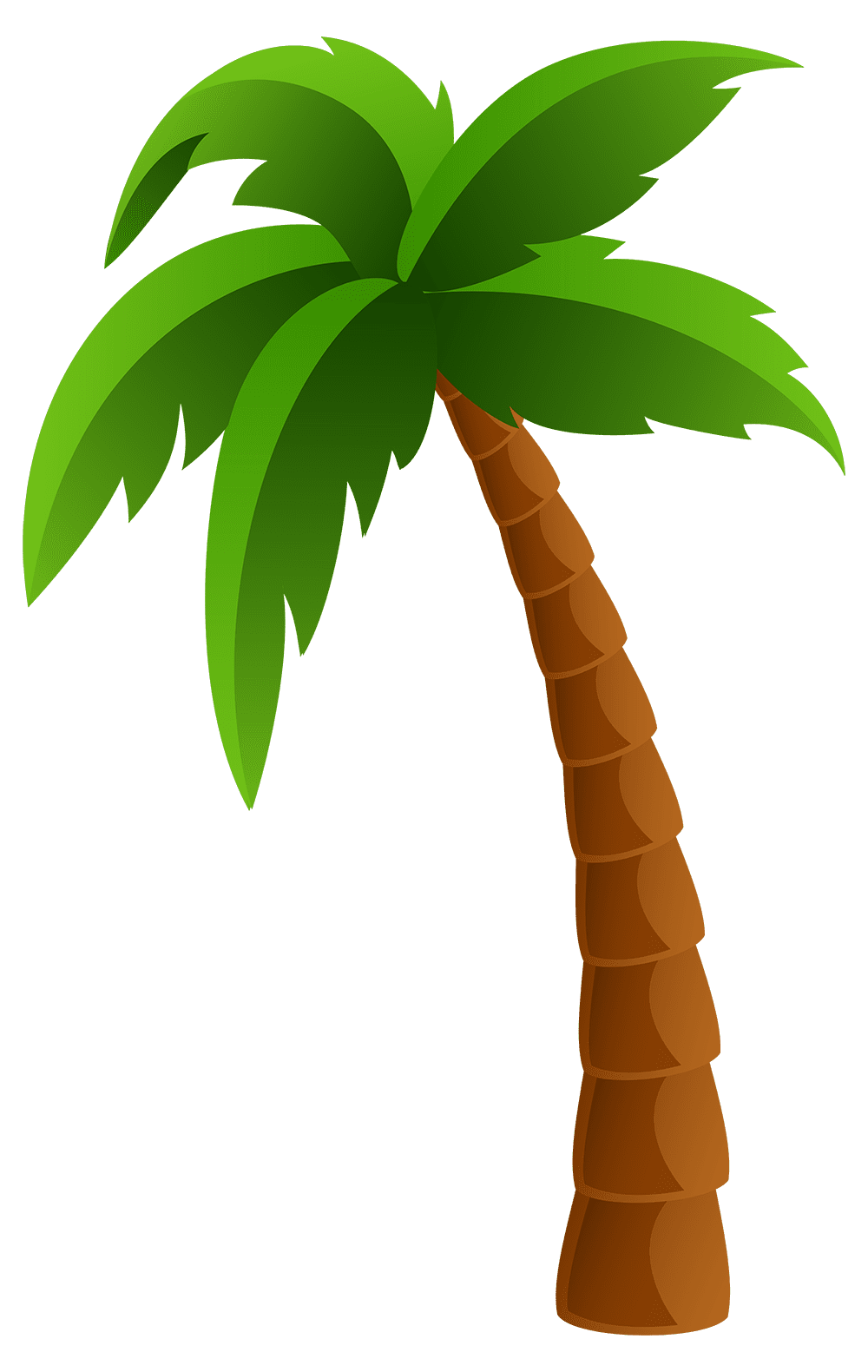 Palm tree pin page clipart clip art