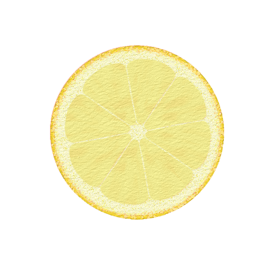 Lemon pin page clipart image