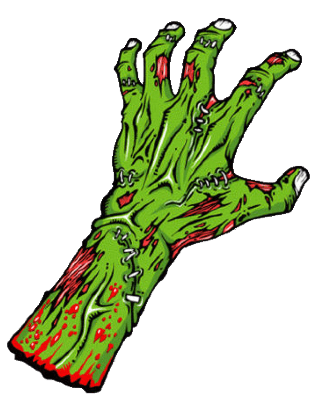 Zombie clipart hand drawings clip art