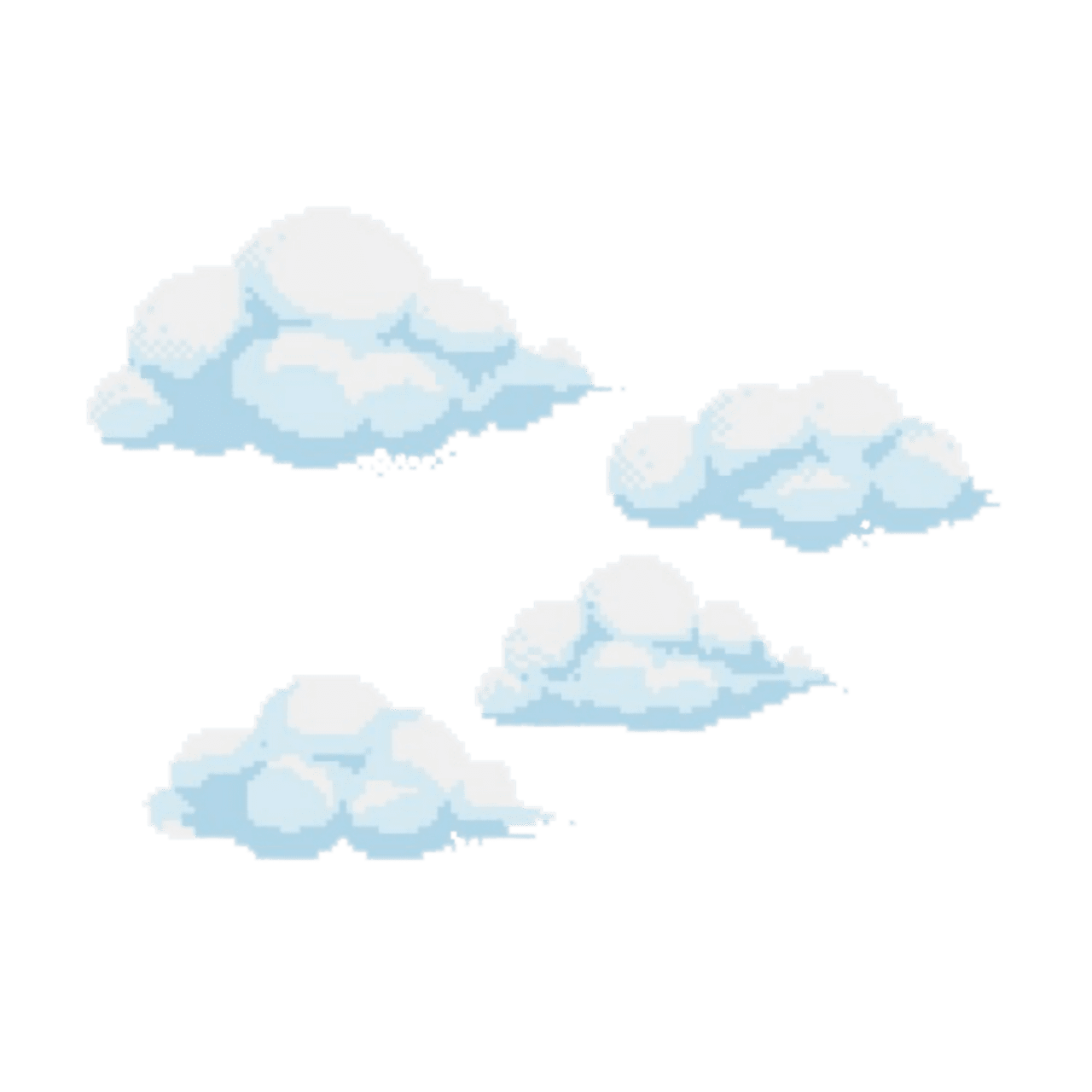 Cloud pin page clipart background 2