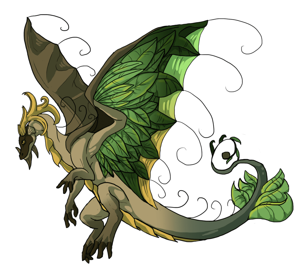 Amanska plant dragon by jeweledphoenix deviantart clipart free