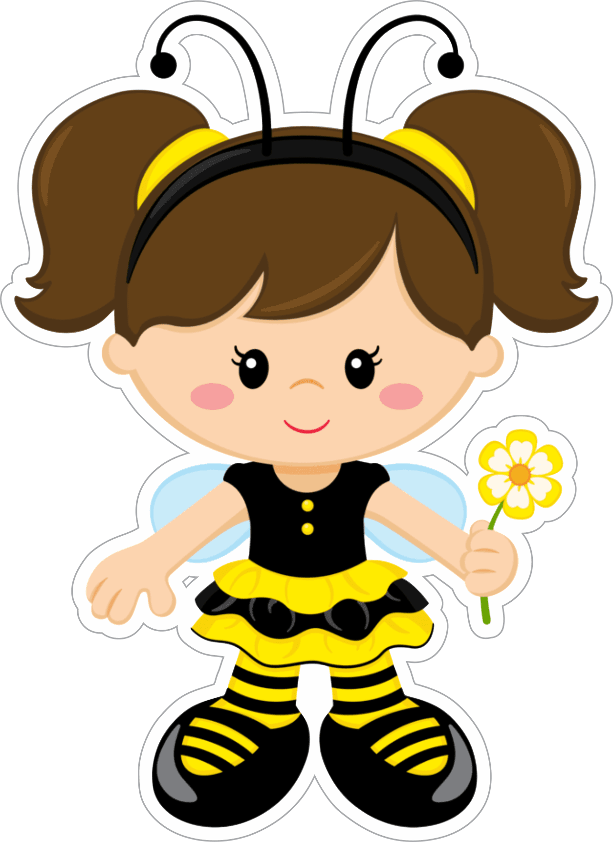 Beehive topo de bolo abelhinha clipart picture 2