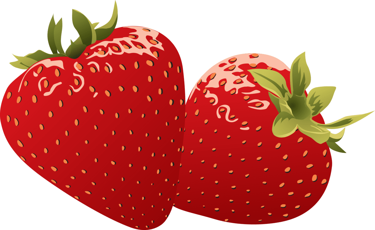 Fruit strawberry clipart transparent 2