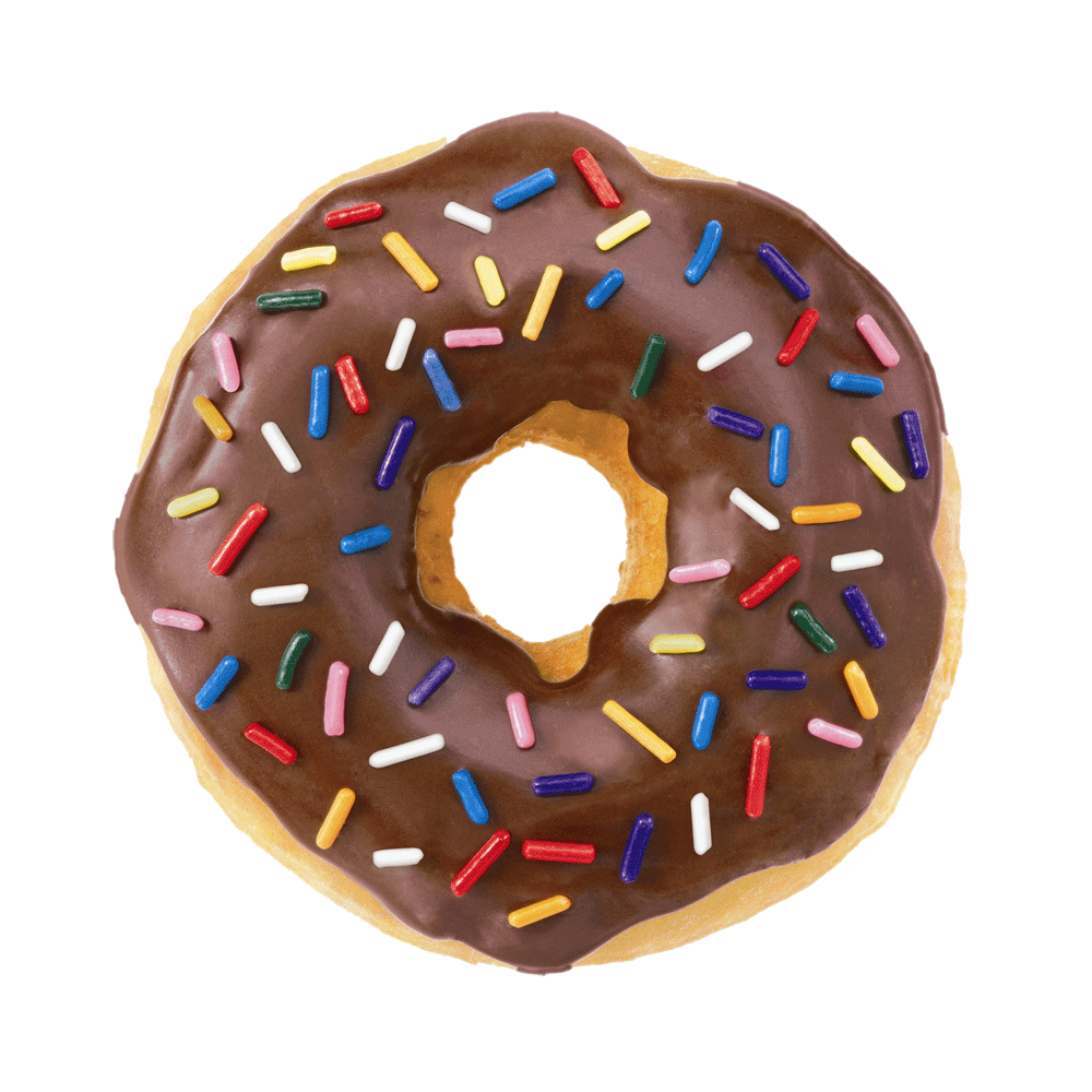 Donut pin page clipart logo 2