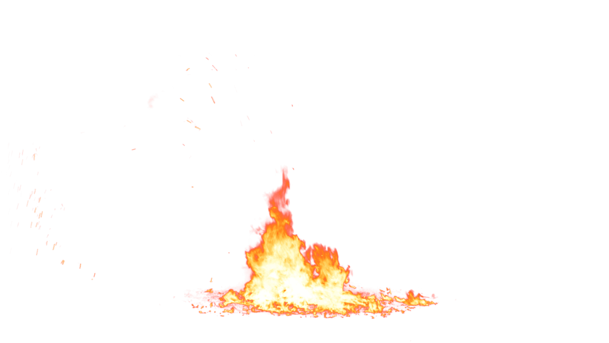 Bonfire flame clipart background