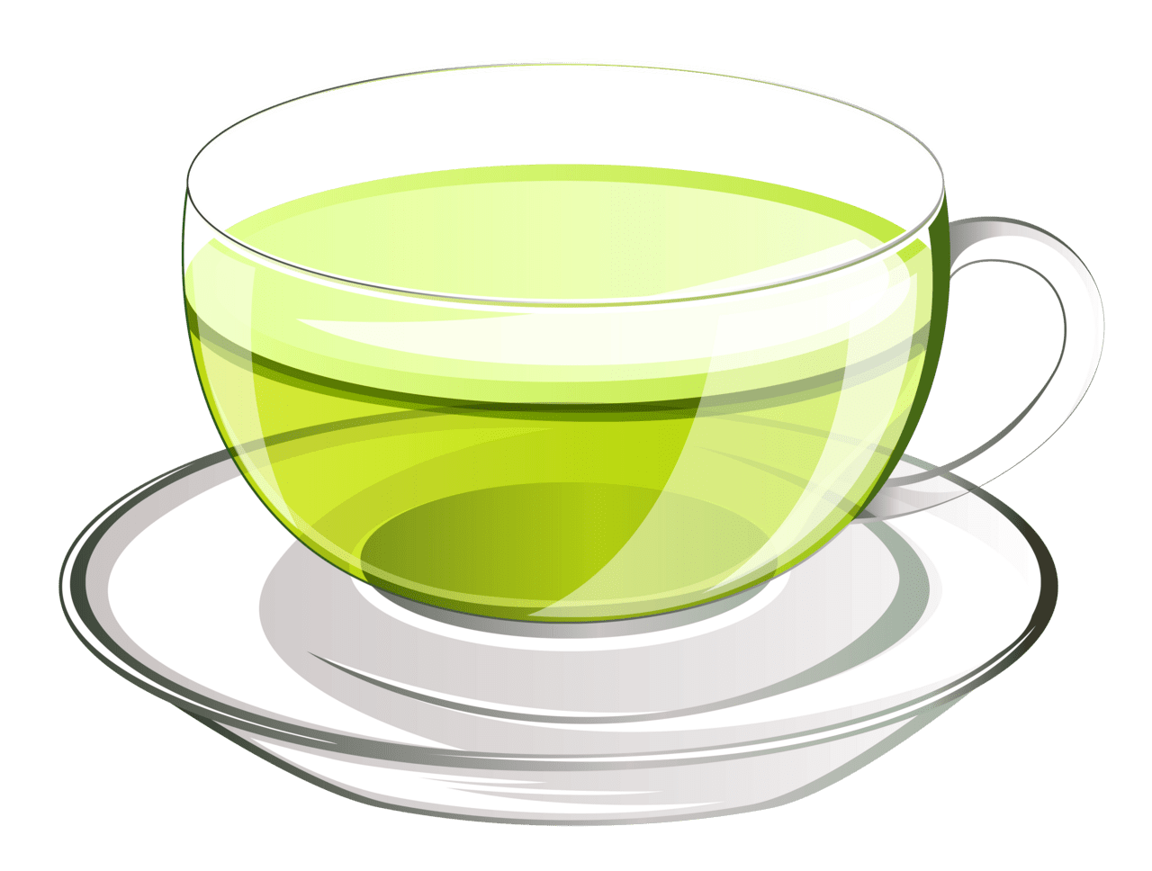 Coffee cup of green tea vector clipart picture yopriceville high quality images and cups