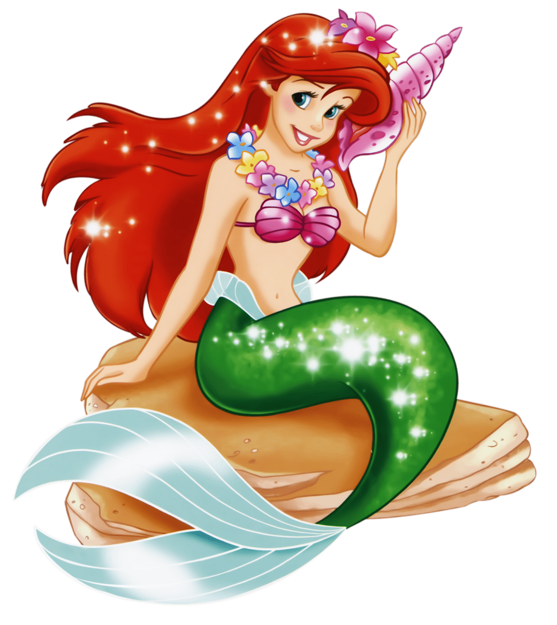 Disney arielle mermaid princess clipart logo