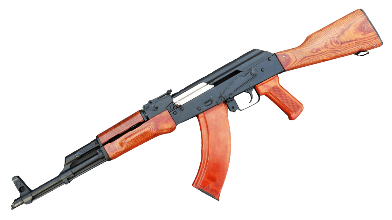 Ak gun clipart transparent