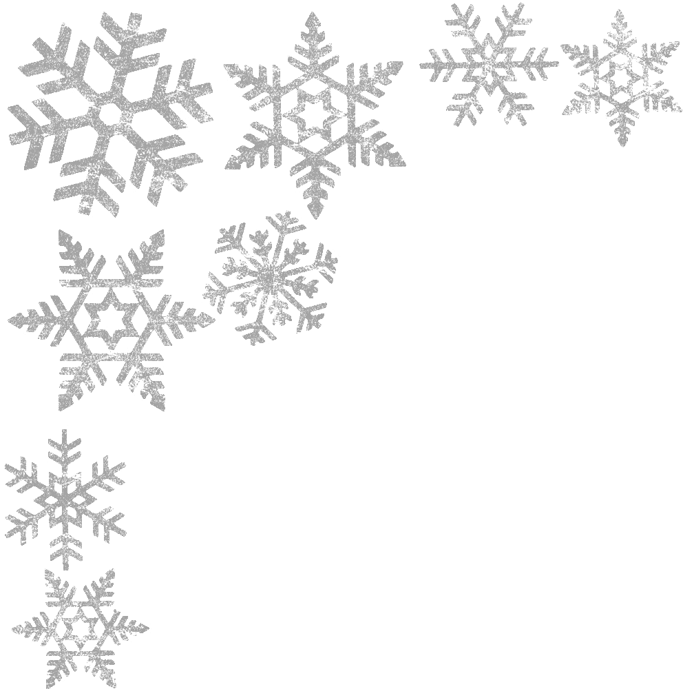 Christmas border snowflakes image with background clipart