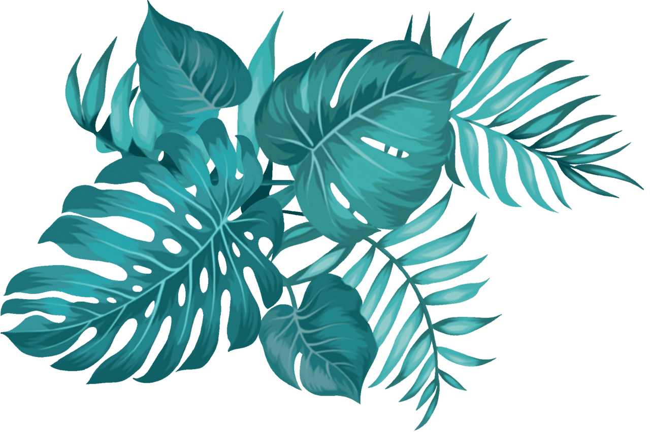 Leaves pin page clipart image 3