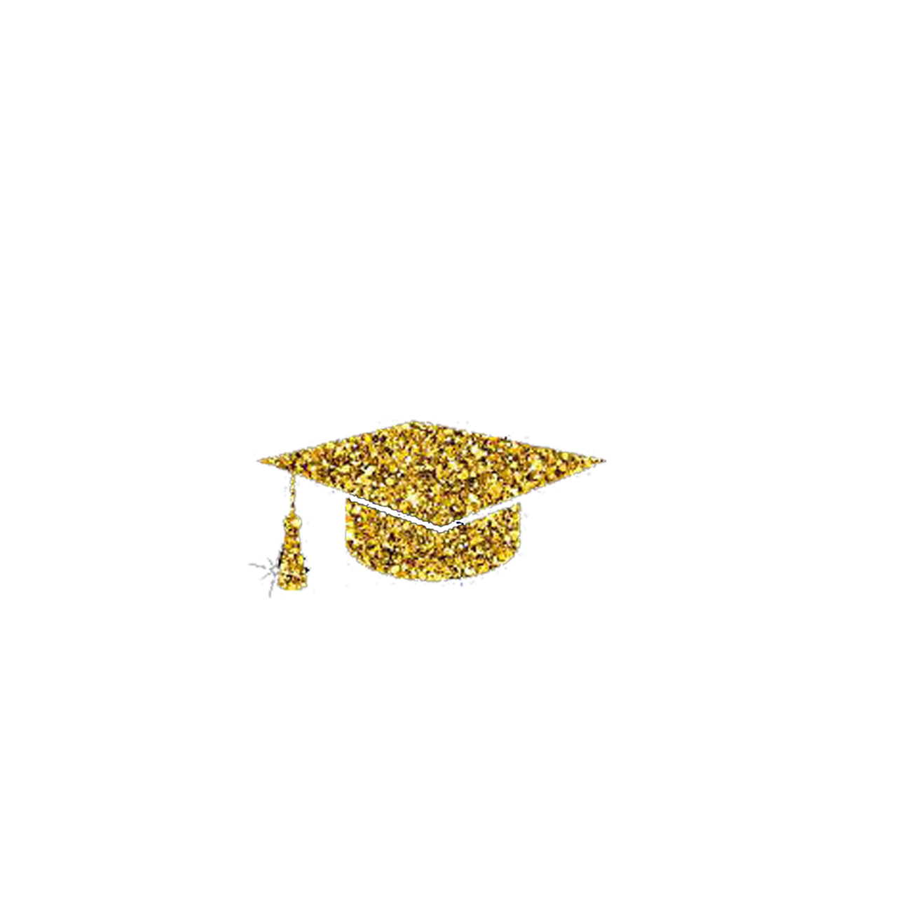 Graduation cap graduate graduated gold felter snapchat party photography toedit clipart