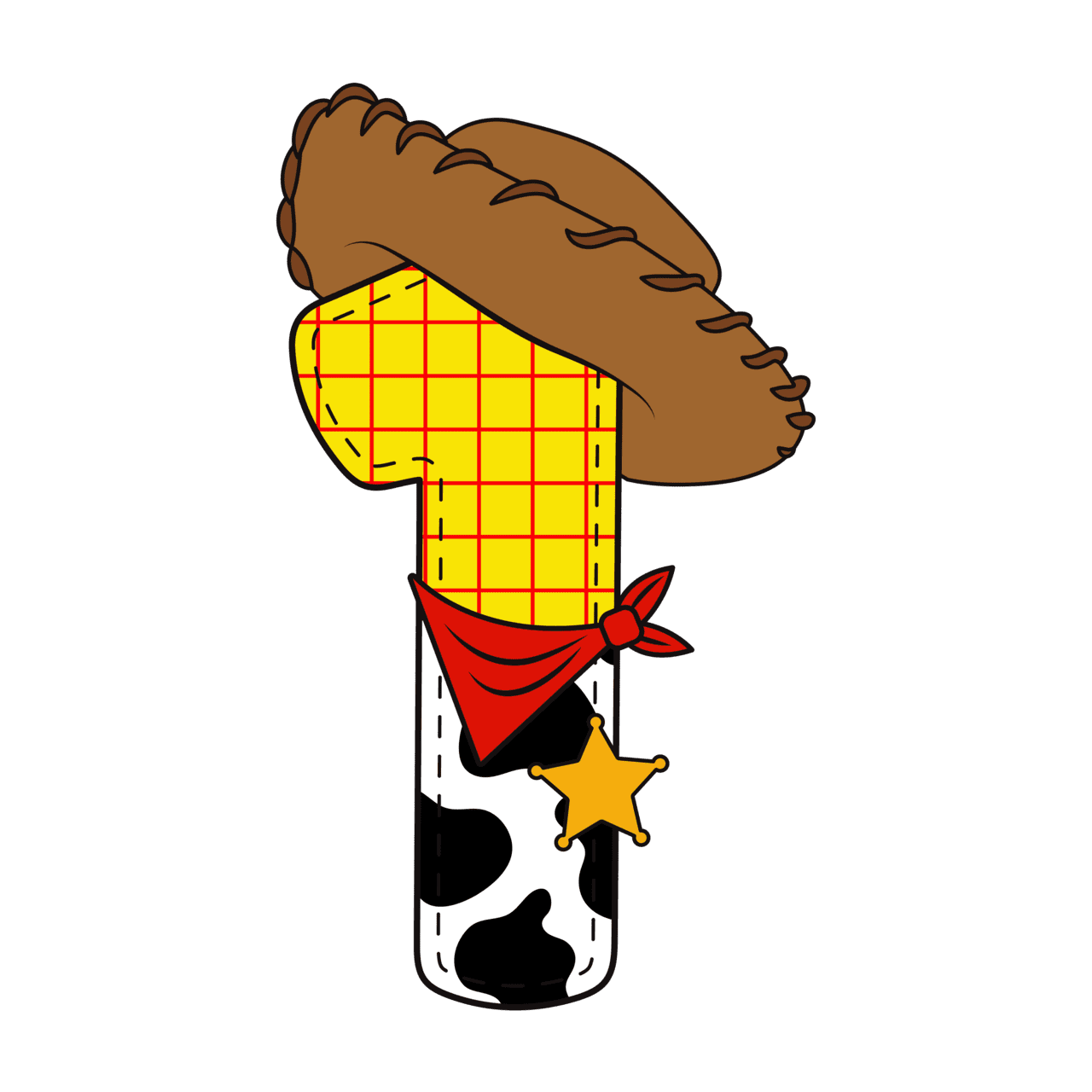 Cowboy hat pin page clipart photo 5