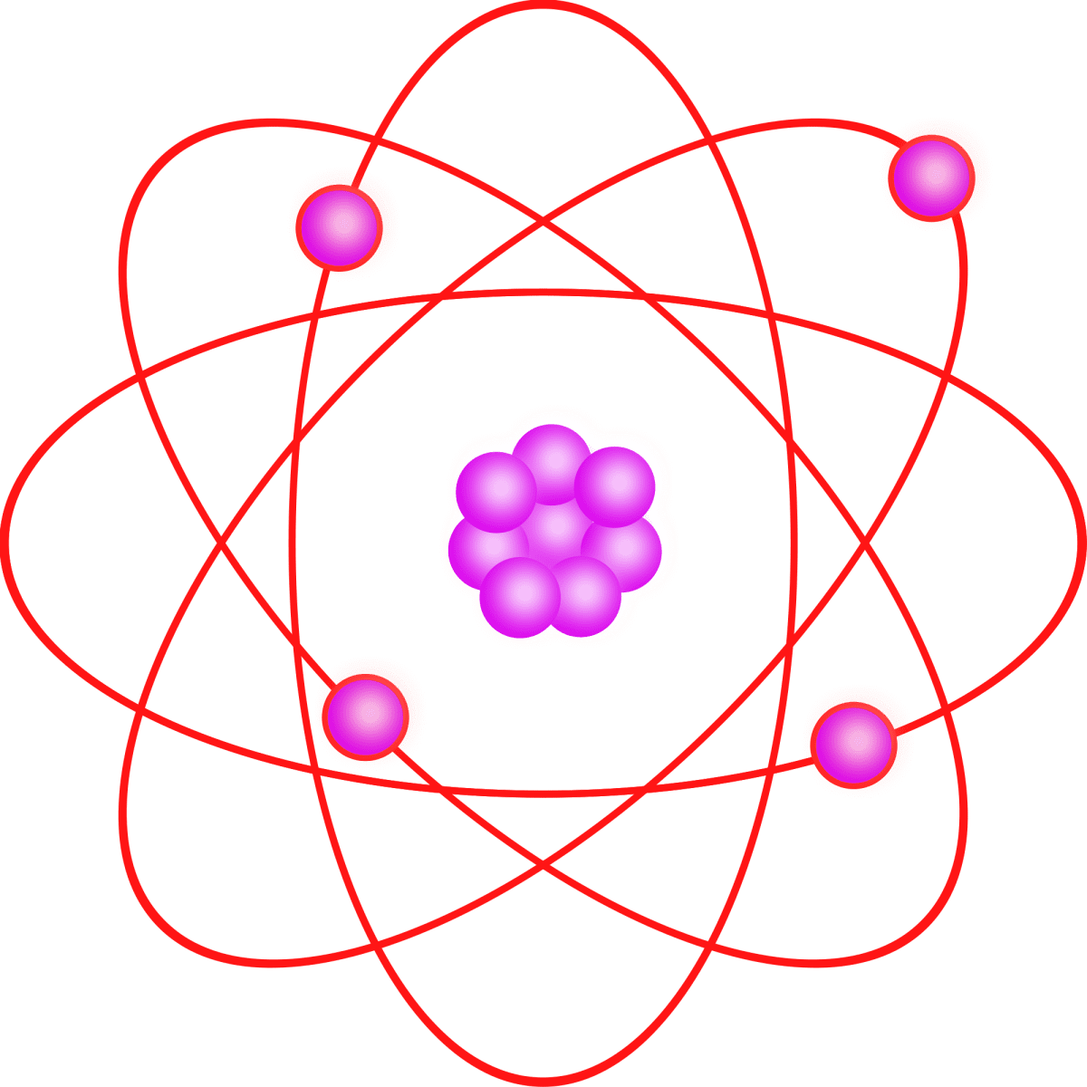 Particle physicsin nutshell physics science clipart elementary logo