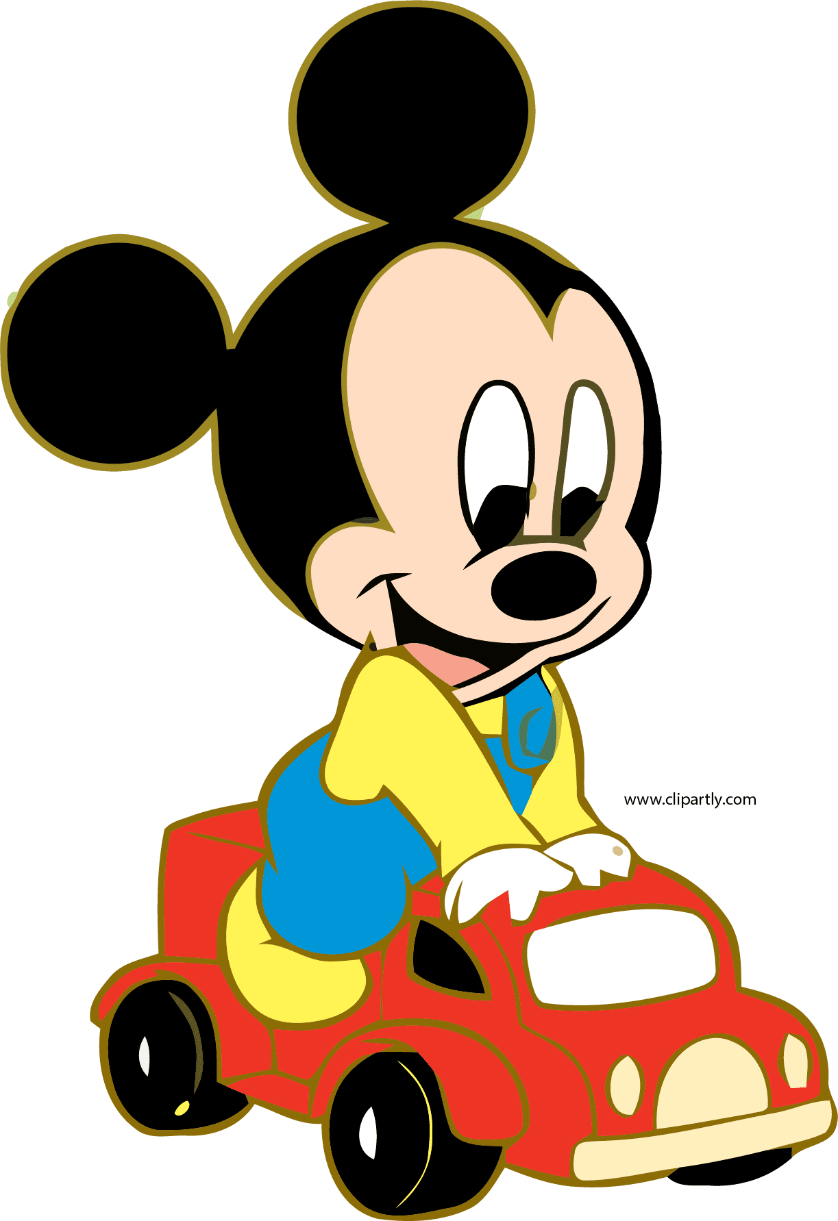 Mouse library of toy car image use clipart art ad