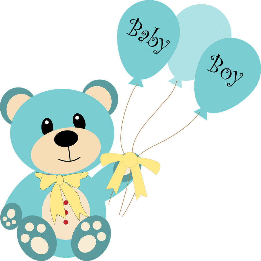 Bear baby clipart embroidery free