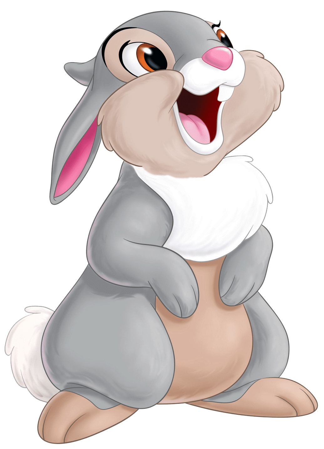 Rabbit pin page clipart vector 2