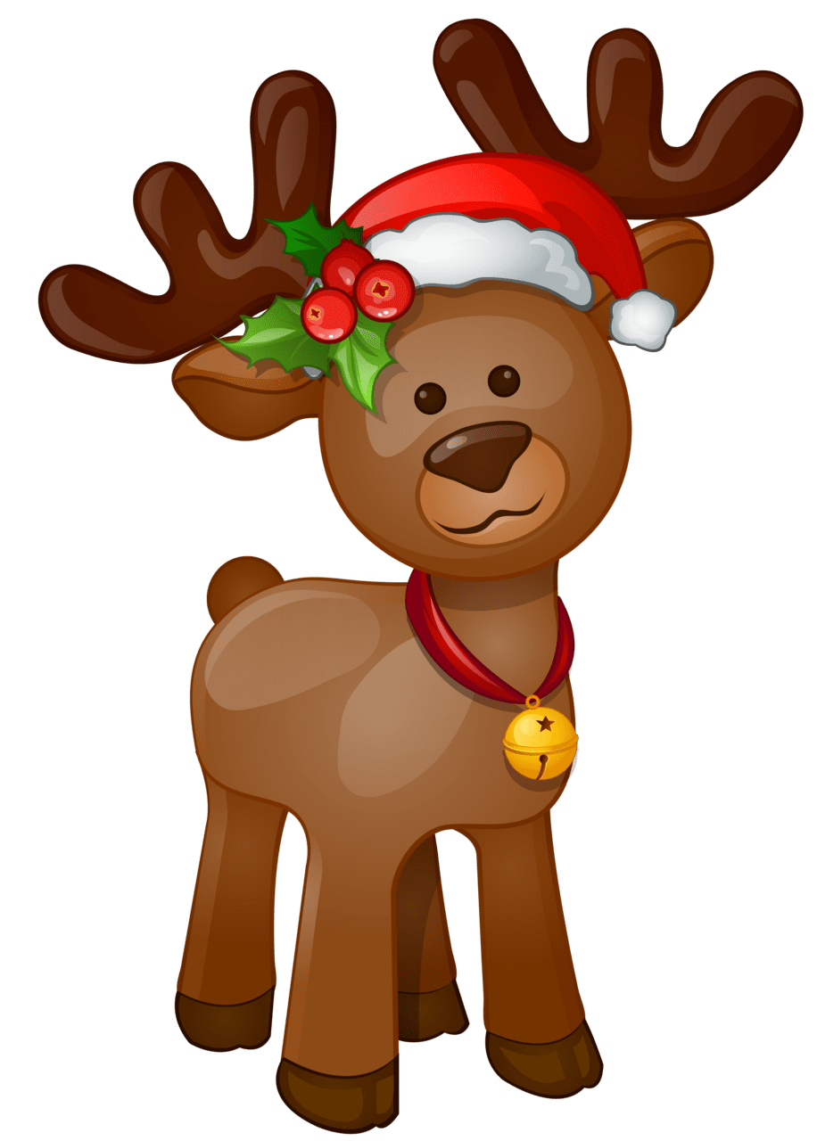 Reindeer picture noel etiketleri lba boyamas kartlar clipart