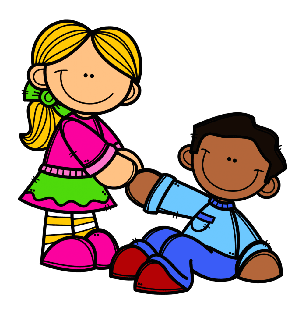 Children my account juffrou met hart clipart image
