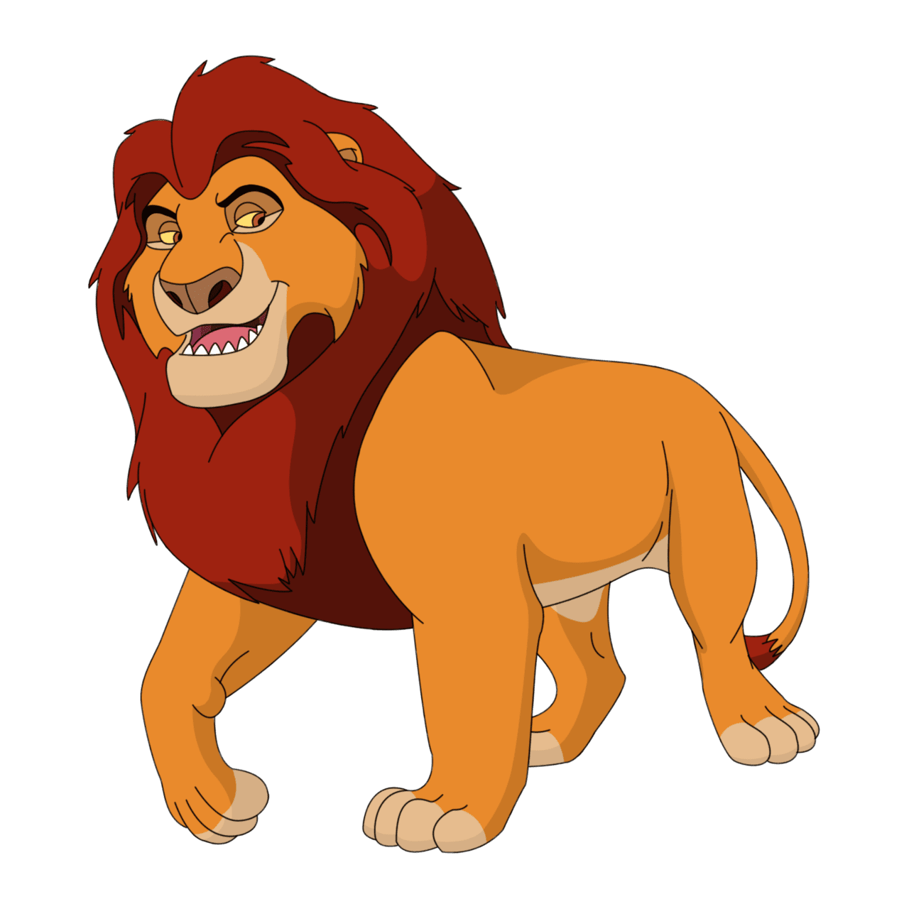 Lion king clipart picture