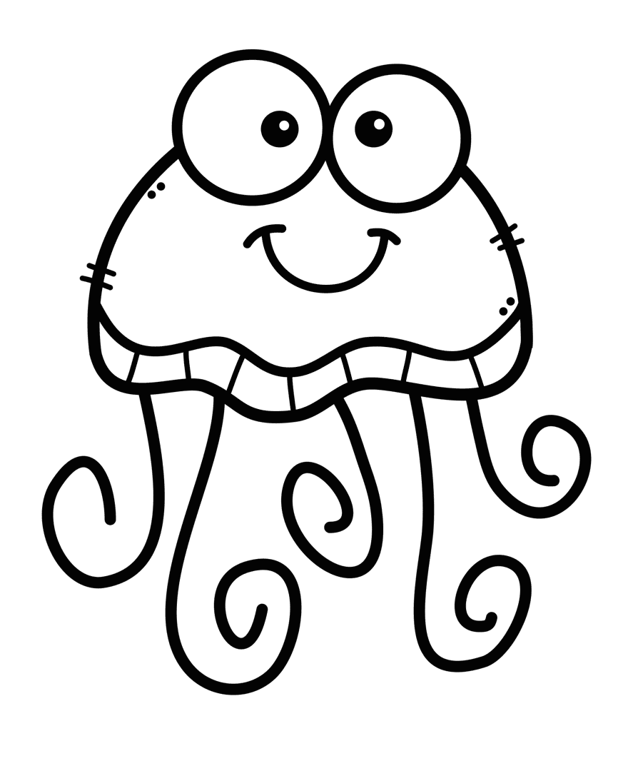 Octopus pin page clipart photo 3