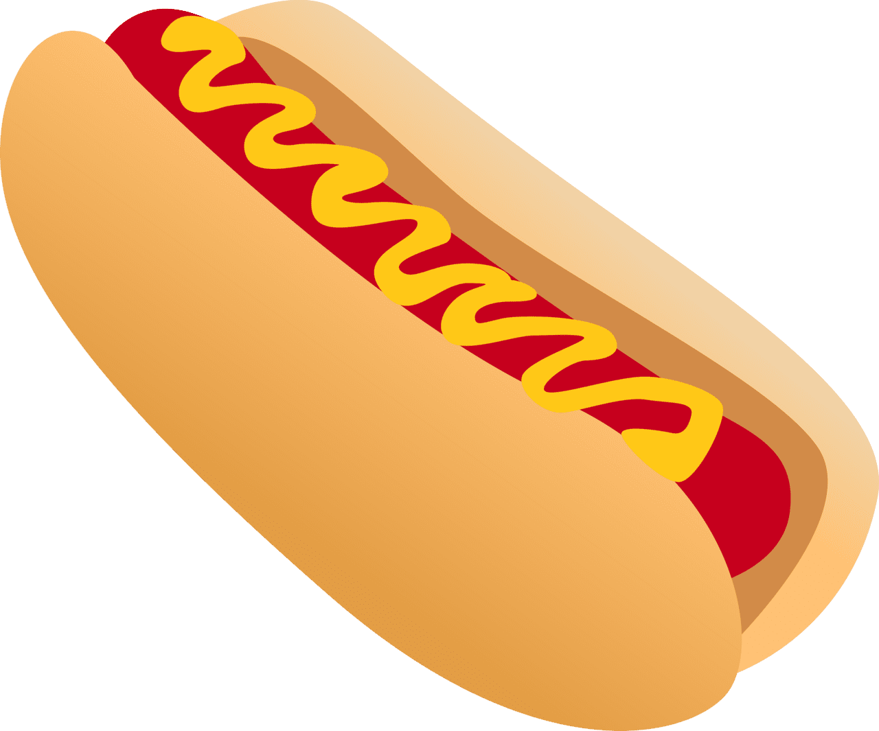 Hot dog vector clipart