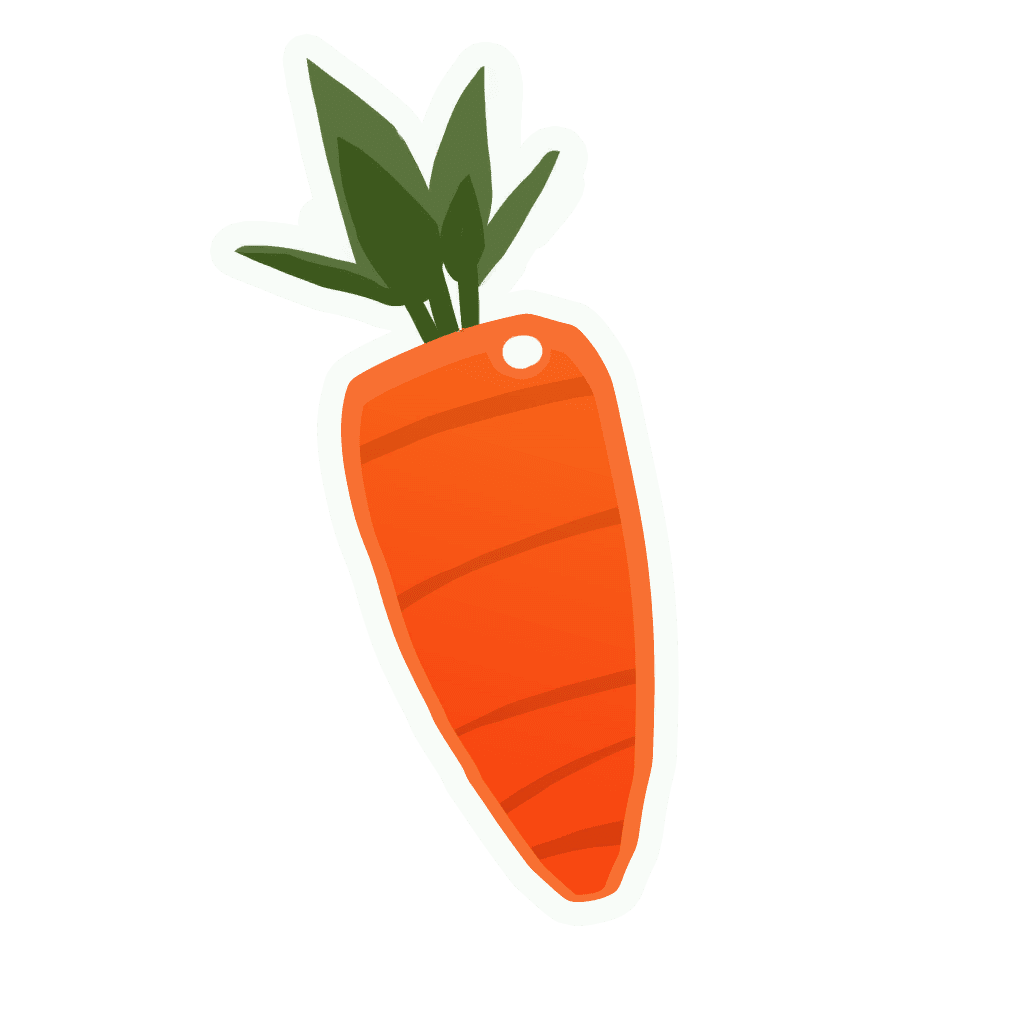 Carrot pin page clipart background